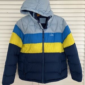 L.L. Bean Down Jacket. Boys L 14-16.